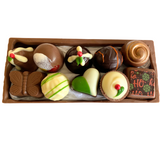 Christmas Log with Belgian Chocolates 200g