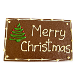 Merry Christmas Plaque 160g